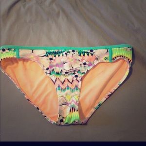 Simple floral bikini bottoms